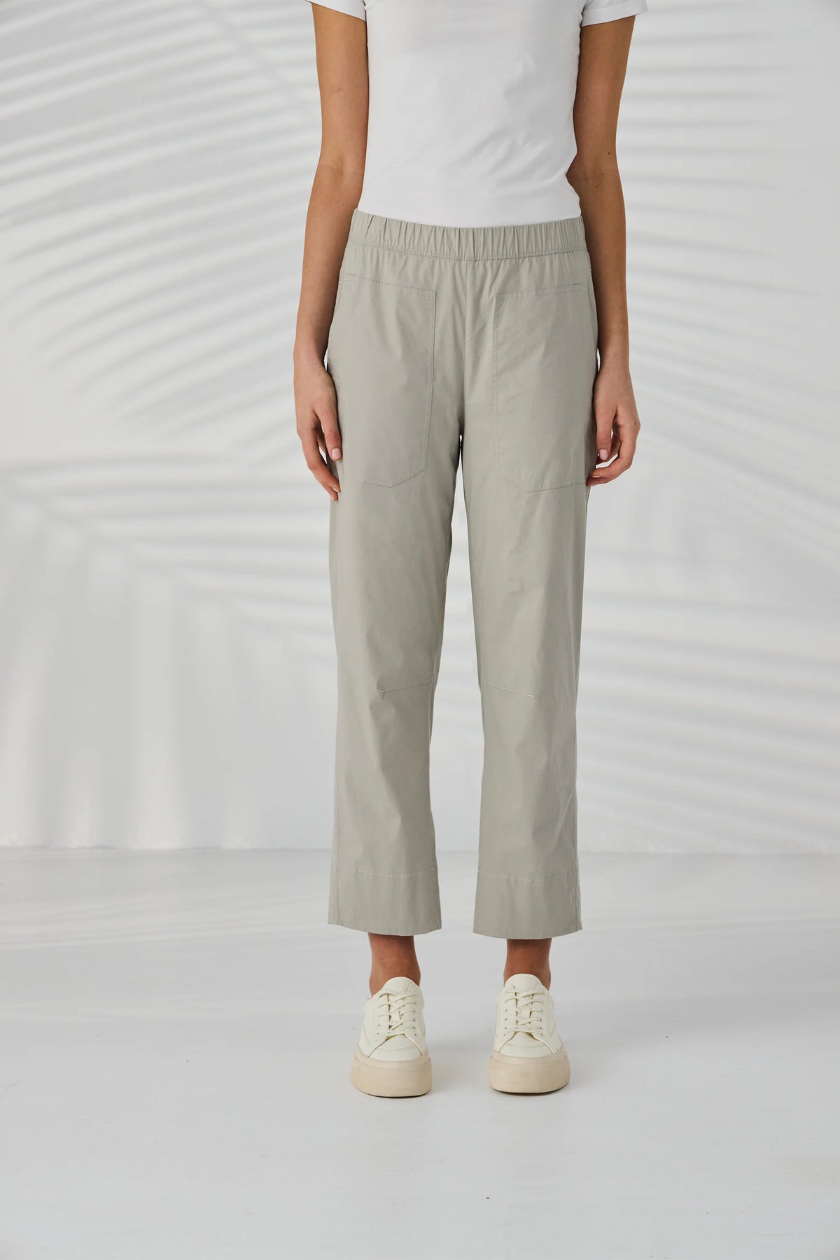 Lania Trader Pant in Stone - front