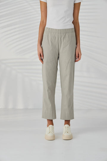 Lania Trader Pant in Stone - front