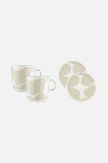 oiva / iso unikko mugs & plates set