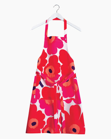 Pieni Unikko Apron - Red