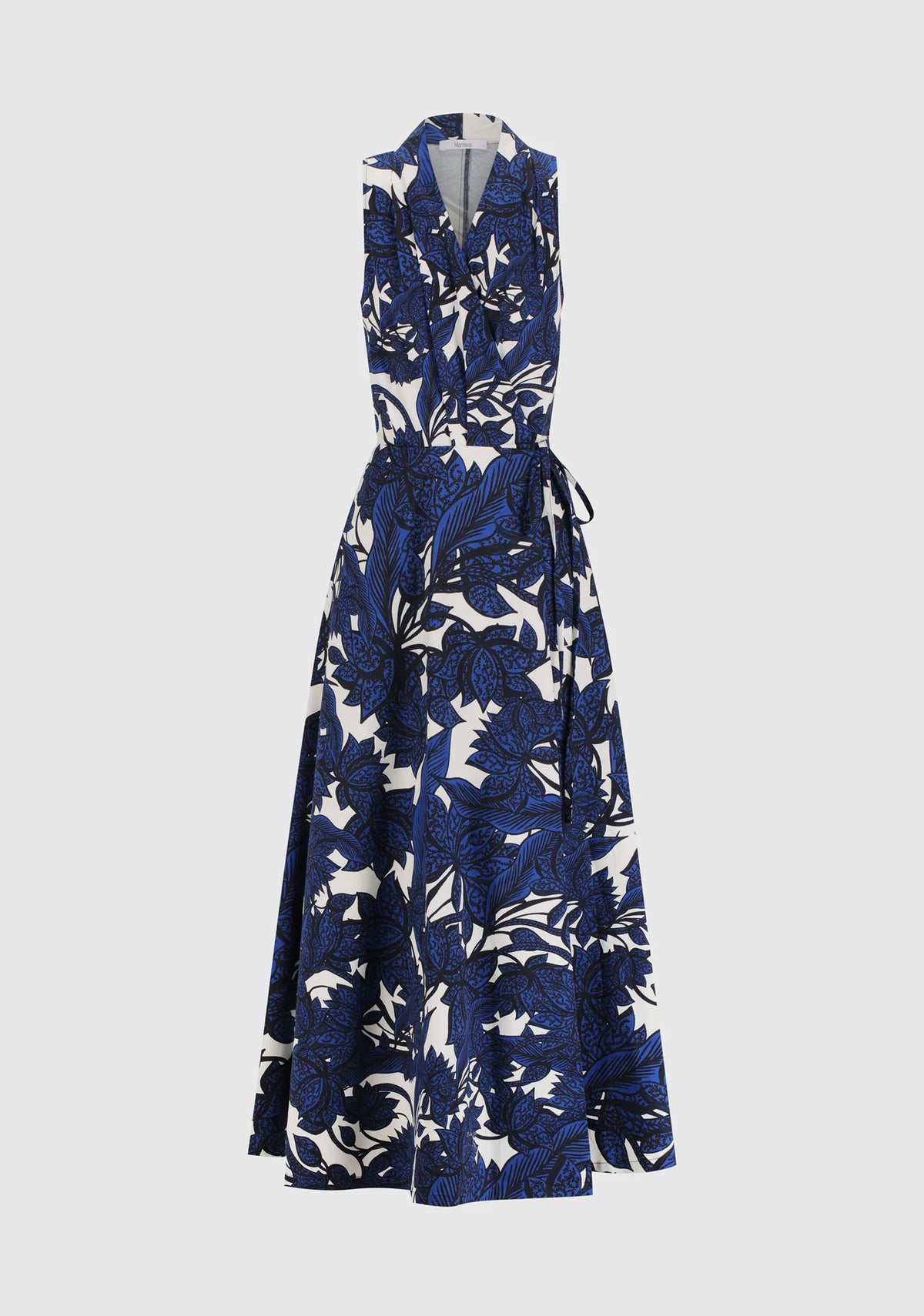 Morrison Sadie Wrap Dress in Print - flat lay