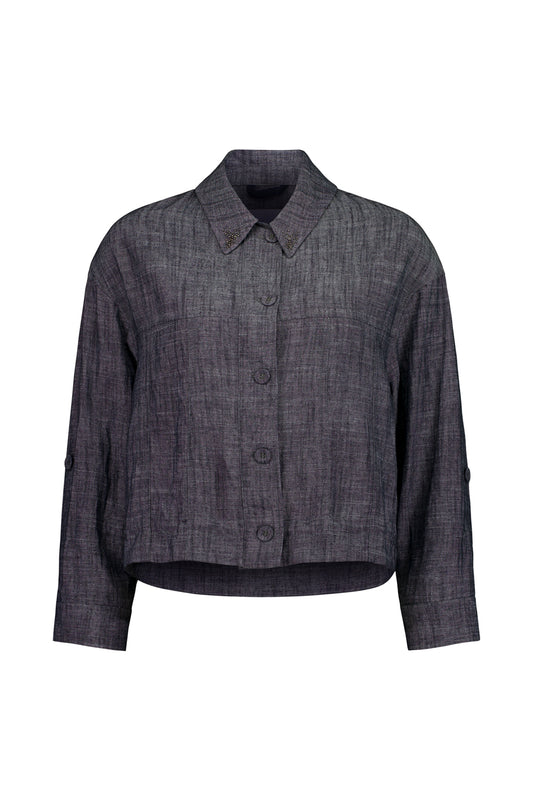 Verge True Jacket in Ink - product front