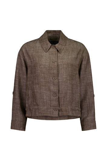 Verge True Jacket in Cocoa - product front