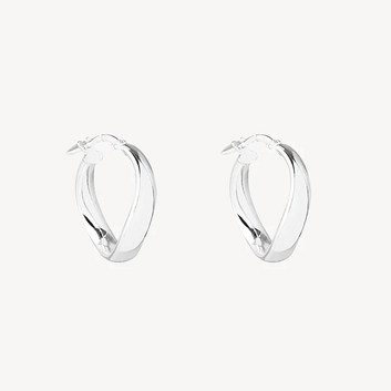 eddy hoop - silver